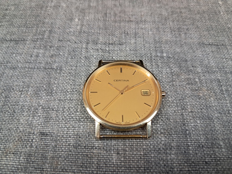 Herrur. Certina EOL 158928965, 14K guld, Vikt: 20,52gram.