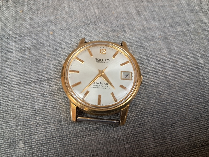 Herrur. Seiko Automatic, Sea Horse, Double.