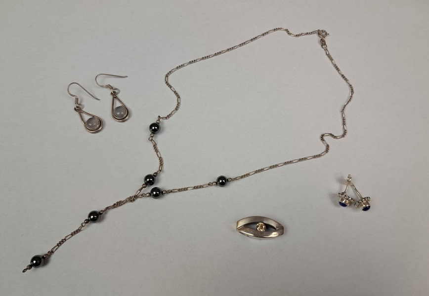 Smycken. Silver, 21gram, syratestat.