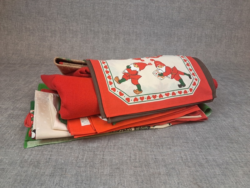 Textil. Juldukar m.m.