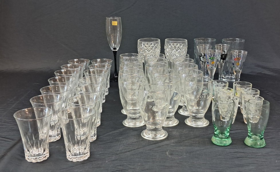 Diverse glas.