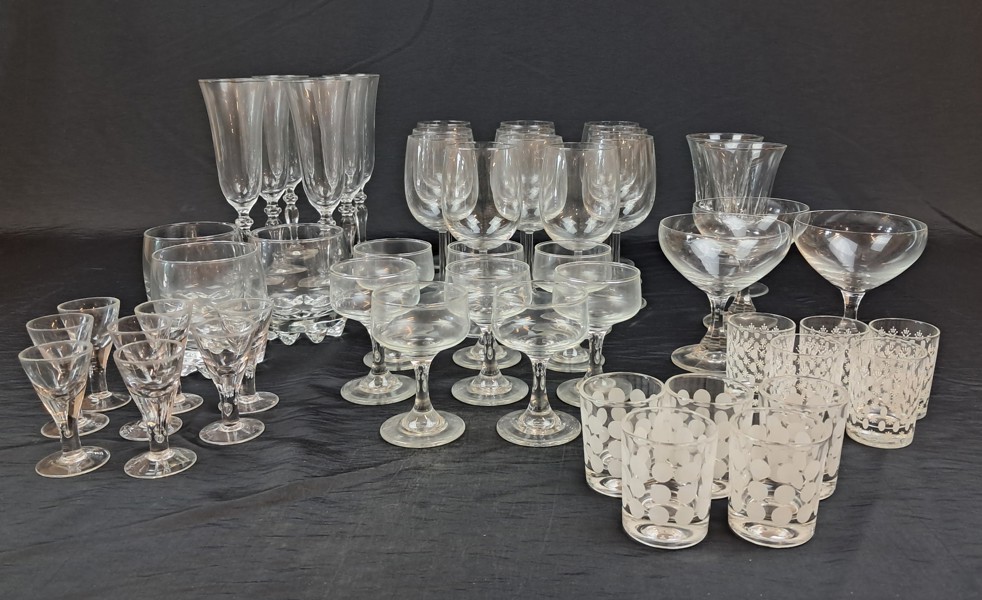 Diverse glas.