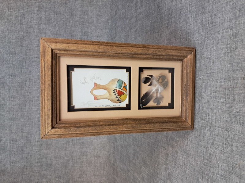 Tavla. Jerry Art Studio, "Nakamura Gill", Clovis New Mexico.
