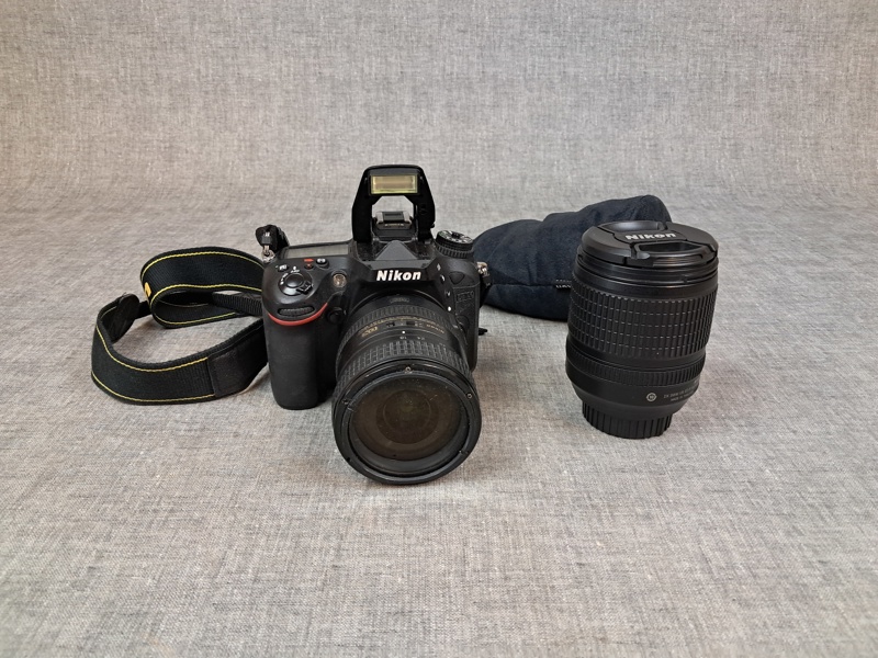 Systemkamera. Nikon D7100 & extra objektiv.