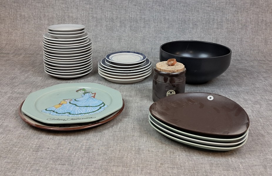 Diverse Höganäs keramik.