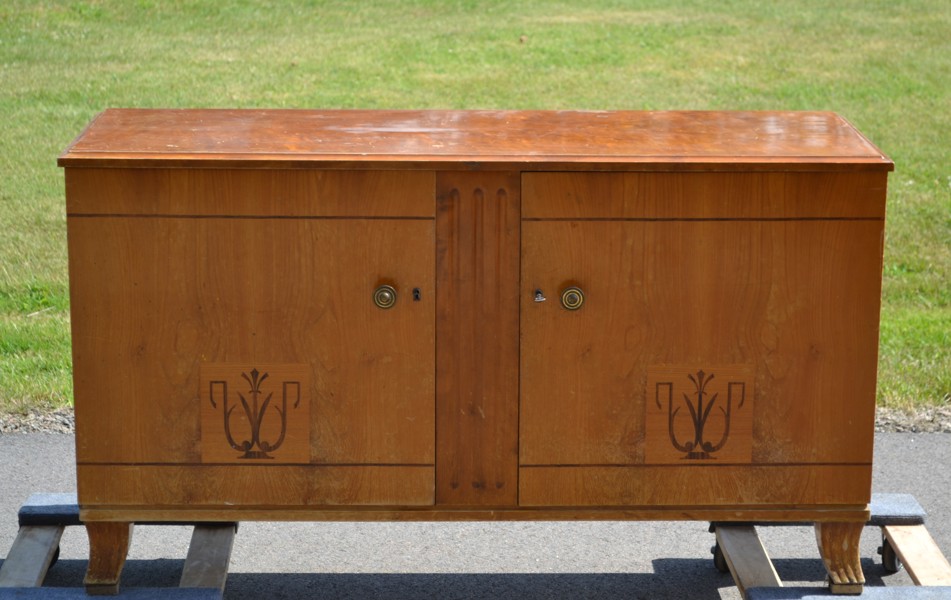Sideboard. Swedish Modern, Art Deco, Björk, 1900-talets första hälft.
