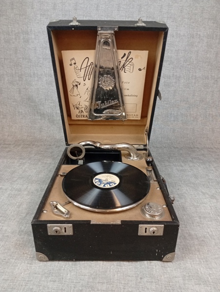Vevgramofon. Parophone Jubilar, 1900-Talets första hälft.