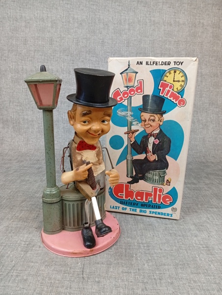 GOOD TIME CHARLIE. Japan, Orginalkartong, 1960-TALET. Renoveringsobjekt.