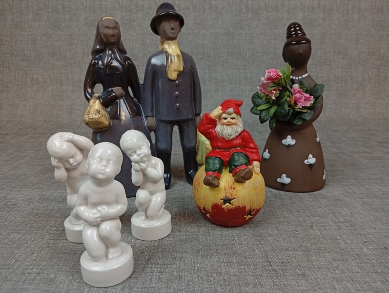 Diverse figuriner Bl.a Bing & Gröndal, JIE m.m.