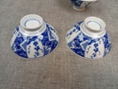 Diverse porslin. Bl.a Tekopp med fat "Blå Eld". Rosenthal & Orientaliskt.