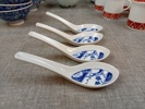 Diverse porslin. Bl.a Tekopp med fat "Blå Eld". Rosenthal & Orientaliskt.