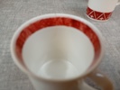 Diverse porslin. Bl.a Tekopp med fat "Blå Eld". Rosenthal & Orientaliskt.