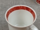 Diverse porslin. Bl.a Tekopp med fat "Blå Eld". Rosenthal & Orientaliskt.