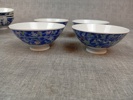 Diverse porslin. Bl.a Tekopp med fat "Blå Eld". Rosenthal & Orientaliskt.