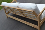 NIKE KARLSSON. Soffa 3-sits & 2 fåtöljer, "Lillberg", björk, IKEA, 