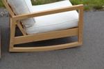 NIKE KARLSSON. Soffa 3-sits & 2 fåtöljer, "Lillberg", björk, IKEA, 
