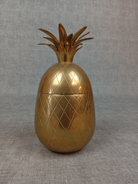 Ishink. Mässing, "Ananas", 1970/80-talet.