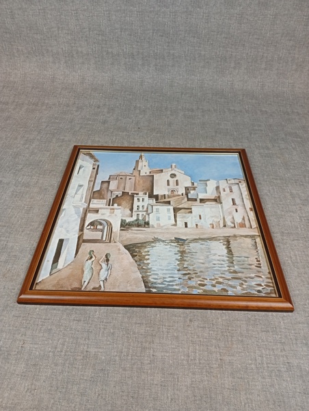Tavla. Tryck, Salvador Dali. 