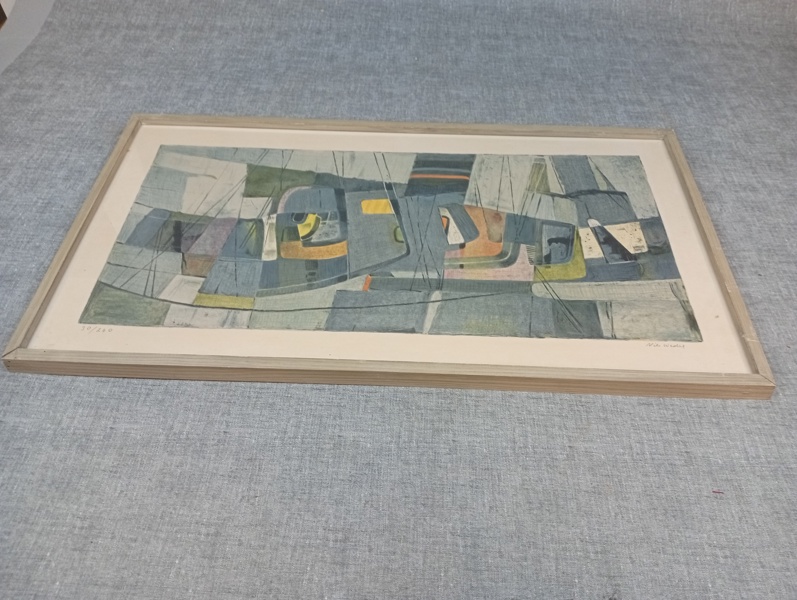 NILS WEDEL. Litografi. signerad & numrerad 30/260.