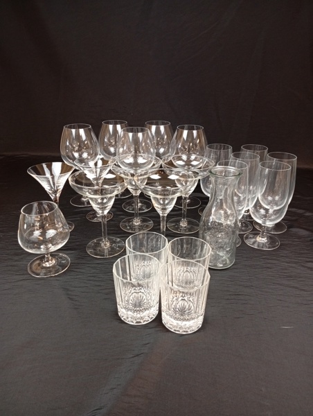 Diverse glas.