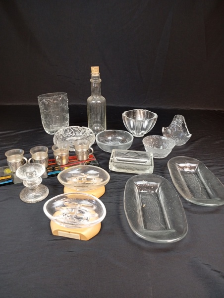 Diverse glas. Bl.a Kosta, Iittala m.m.