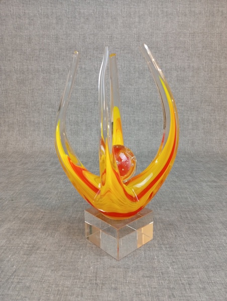 Skulptur. Glas, RBA.