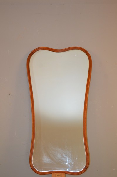 Spegel. Glas & Trä, Hovmantorp, 1940/50-talet.