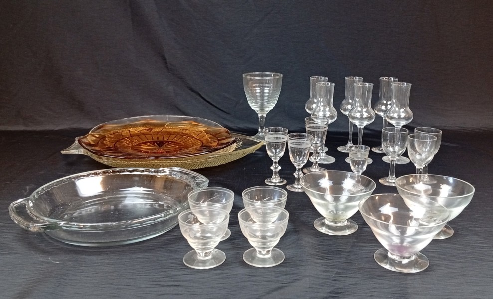 Diverse glas.