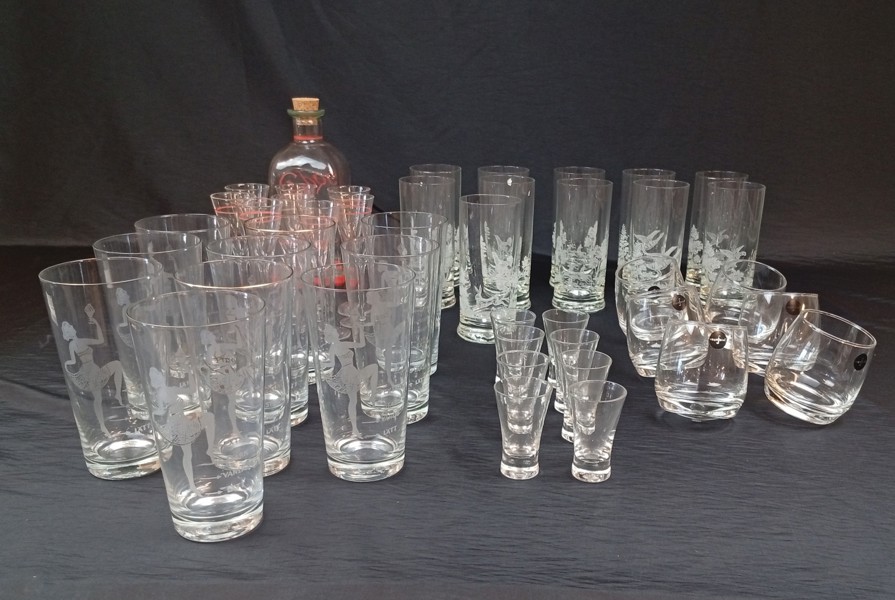 Diverse glas.