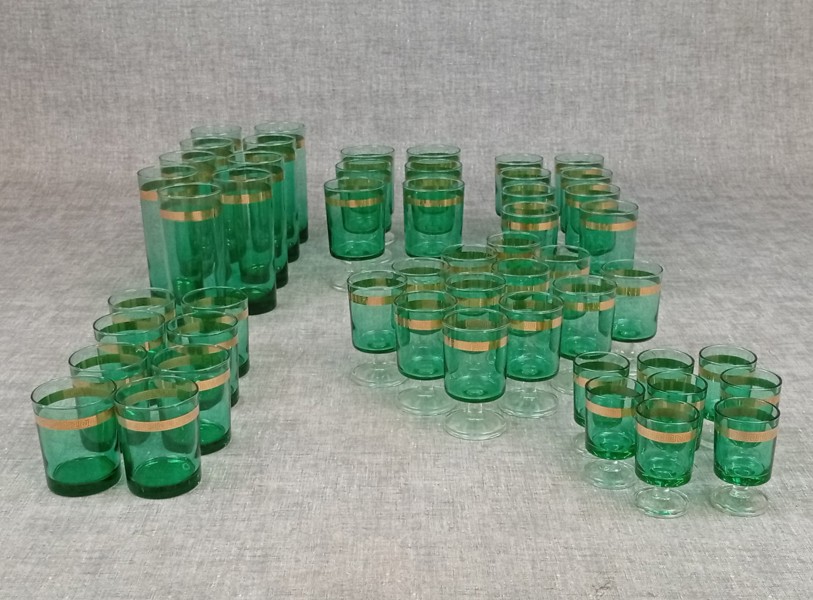 Glasservis. "Cavalier", Luminarc, 51 delar.