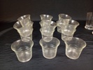 Diverse glas. Bl.a ljuslyktor m.m.