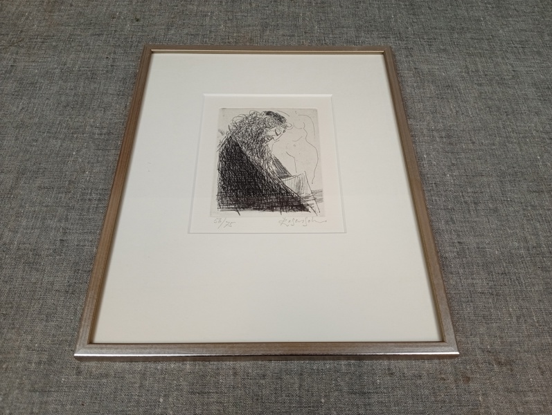 LENNART ROSENSOHN. Litografi. signerad & numrerad 56/75. 