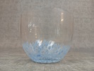 Diverse blått glas.