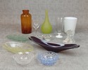 Diverse glas. Bl.a Orrefors m.m.