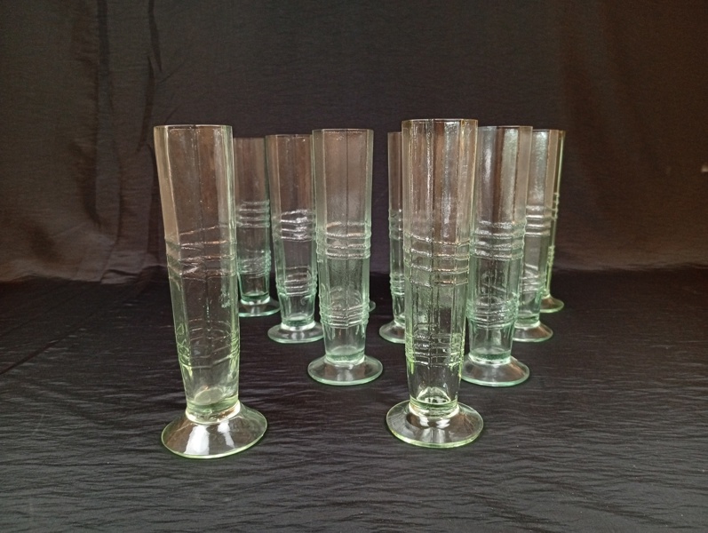 Passglas, 11st. Älghult glasbruk.