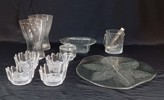 Diverse glas. Bl.a Skruf, Kosta Boda mf.l.