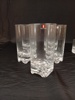 TAPIO WIRKKALA. 5 Grogg & 4 Whiskyglas, "Gaissa", Iittala.