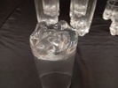 TAPIO WIRKKALA. 5 Grogg & 4 Whiskyglas, "Gaissa", Iittala.