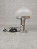 Bordslampa. Metall & glas.
