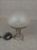Bordslampa. Metall & glas.