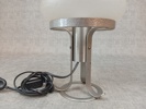 Bordslampa. Metall & glas.