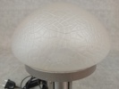 Bordslampa. Metall & glas.