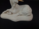Figurin, "Enhörning", David Cornell, Franklin Mint.