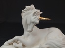 Figurin, "Enhörning", David Cornell, Franklin Mint.