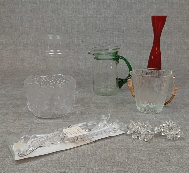 Diverse glas. Bl.a Monica Bratt Reijmyre, Kosta m.m.