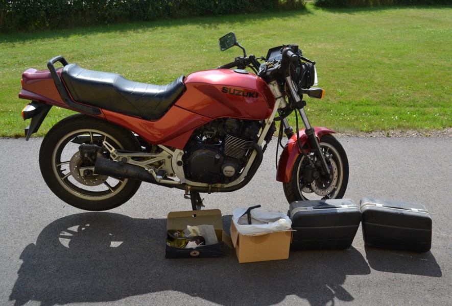 MOTORCYKEL. SUZUKI GSX 550 E. 1983.