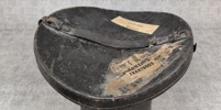 Hög Hatt, A Ravnsborg Halmstad & Hattask. A.G. Weiner Halmstad.
