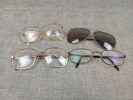 Diverse glasögon & etuier.