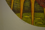 FLEMMING OVERGAARD. Färglitografi, komposition, signerad & numrerad 217/350.