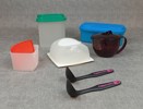 Diverse Tupperware.